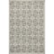 Homeroots 23 x 45 in. UV-Treated Polypropylene Grey Area Rug 353148 - alternate 1